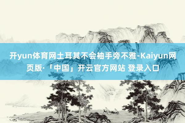 开yun体育网土耳其不会袖手旁不雅-Kaiyun网页版·「中国」开云官方网站 登录入口